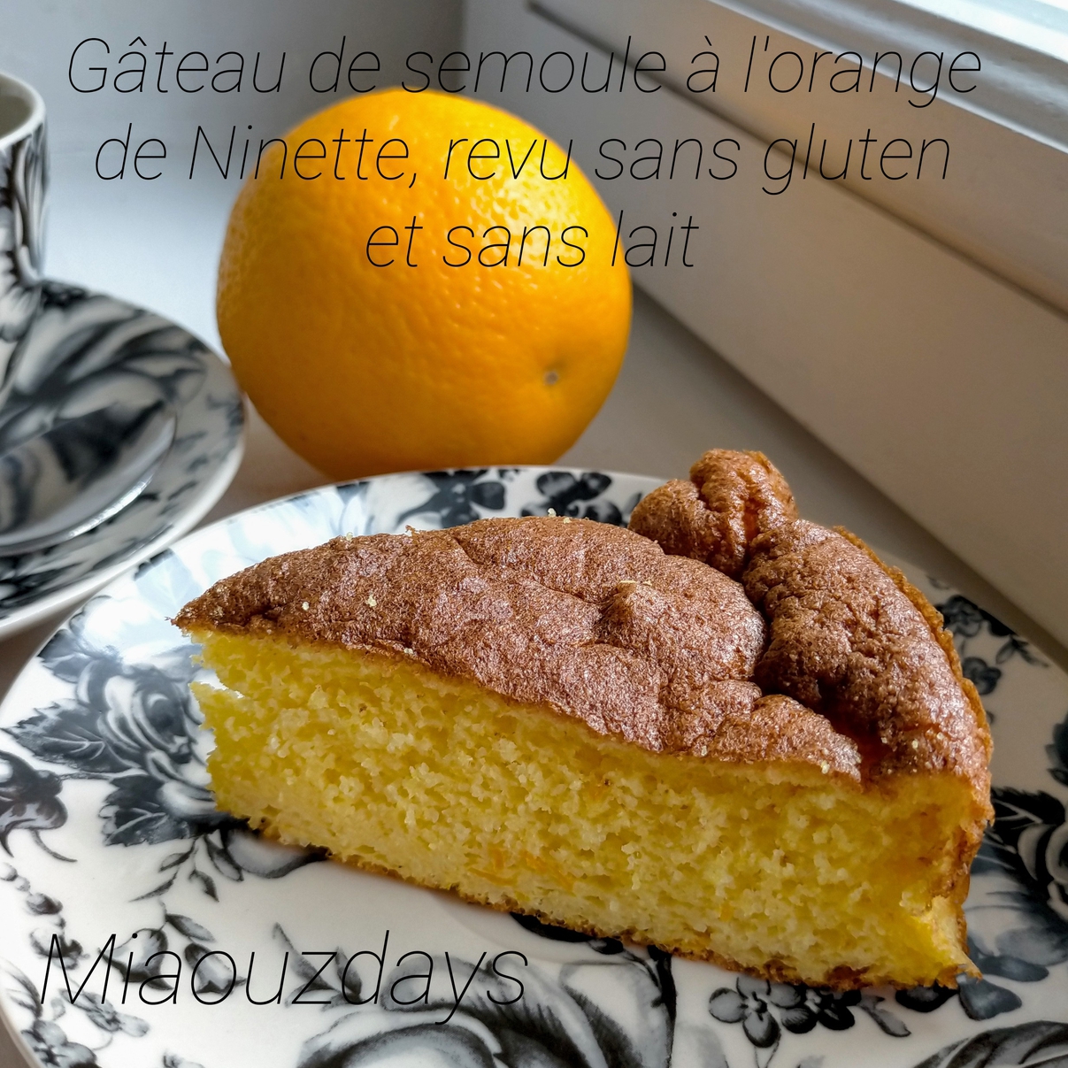 Gâteau De Semoule Au Citron Ww Gateau de semoule à l'orange Ninette | MiaouZdays